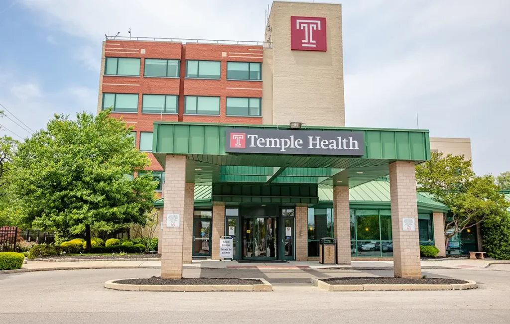 Temple Health building