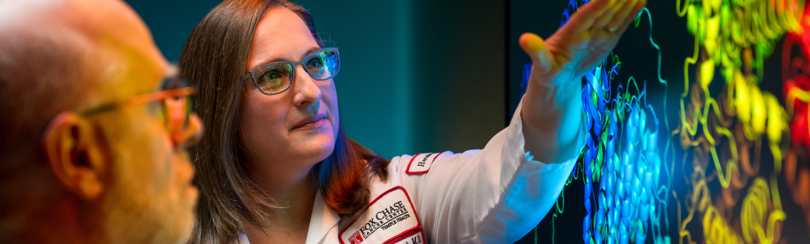 Fox Chase Cancer Center Provider Shows Innovative Technology